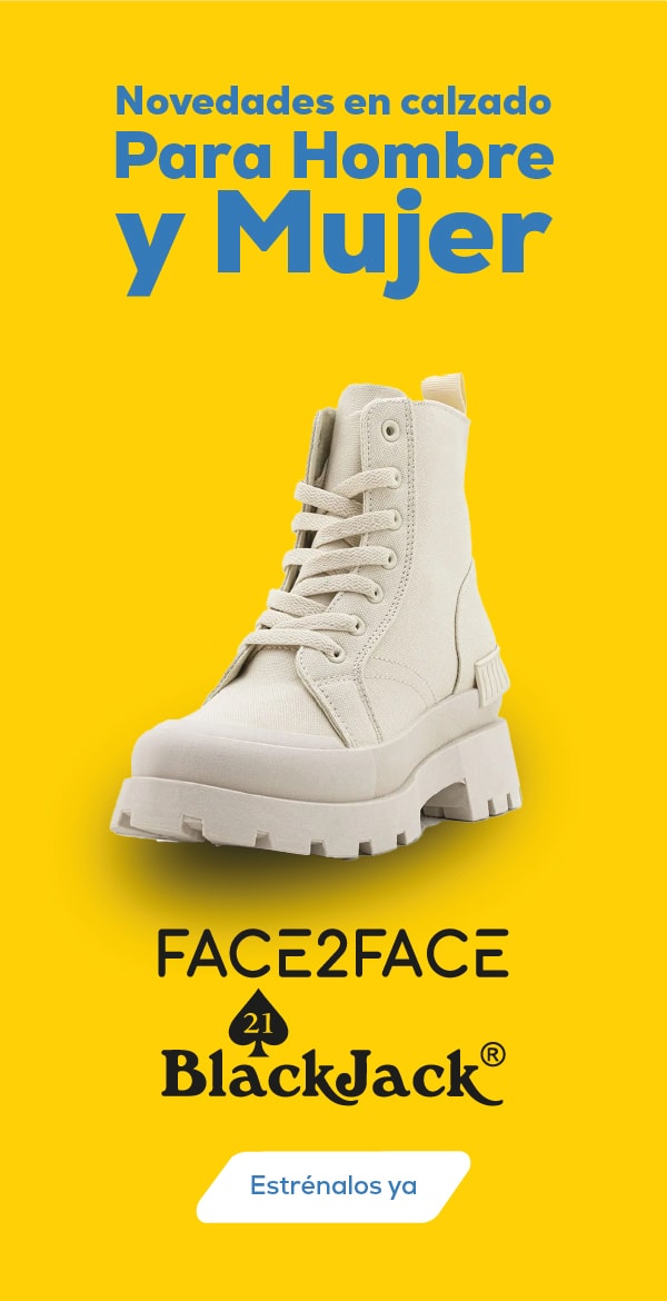 Novedades en calzado Para Hombre y Mujer FACE2FACE Estrénalos ya